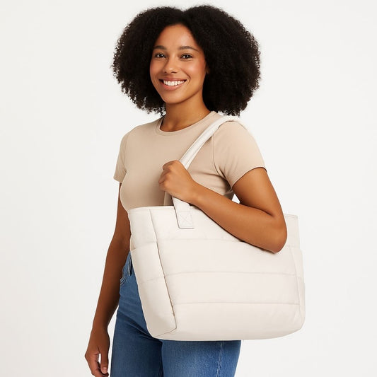 Puffy Tote Maxi – Groß und Stylisch für Alltag