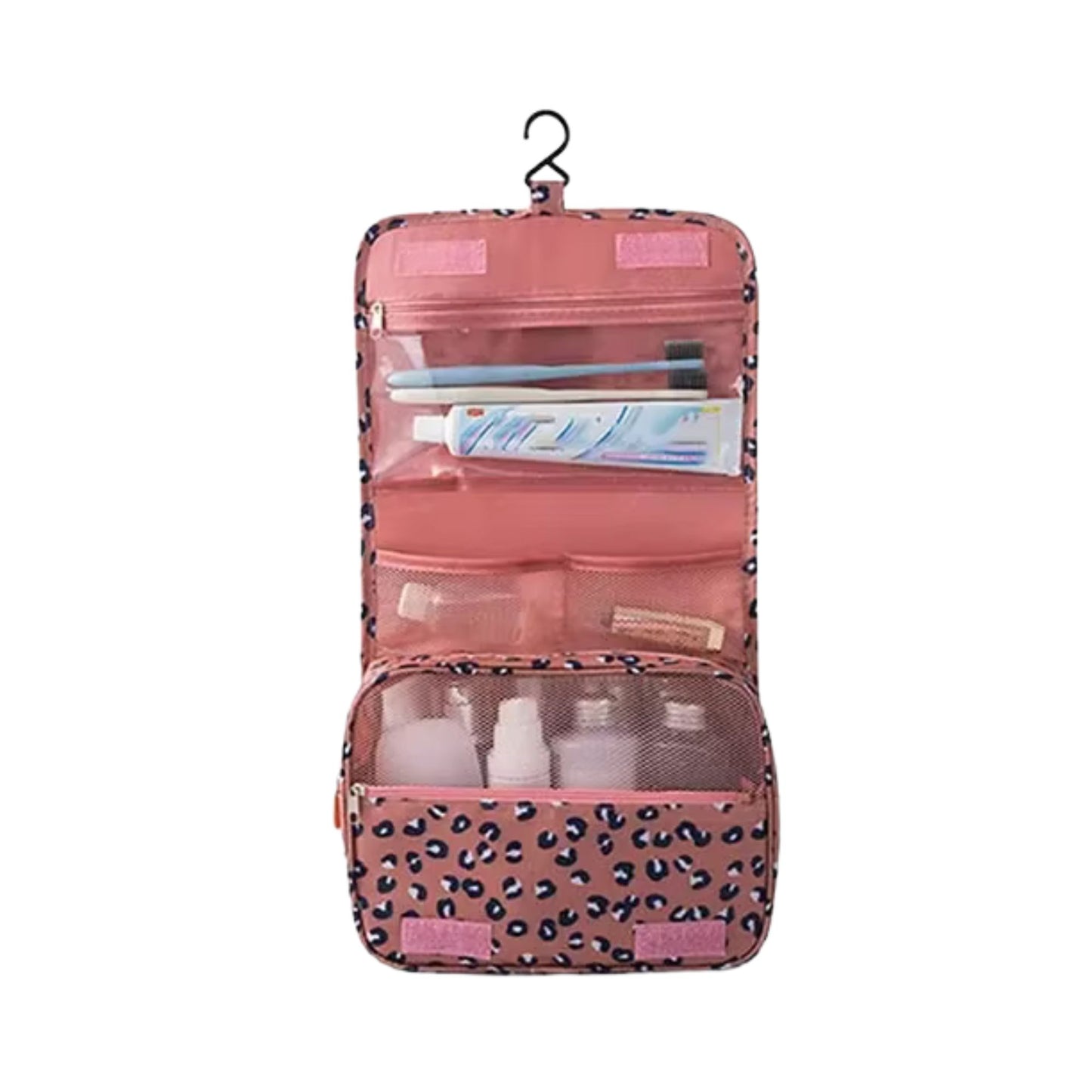 Reise-Kosmetiktasche zum Aufhängen – faltbar, wasserdicht & geräumig