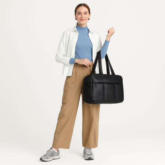 Puffy Schultertasche – Sportlich & Vielseitig für Reisen