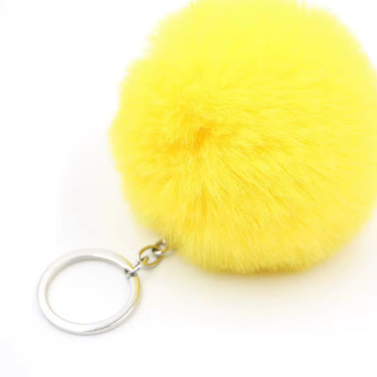 Pom Pom Anhänger für Taschen & Schlüssel – viele Farben