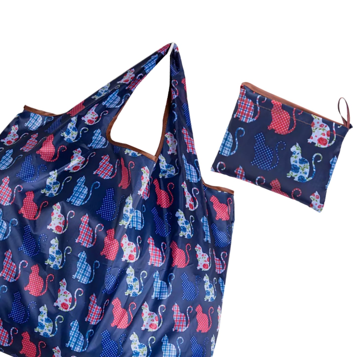 Große Eco-Mehrweg-Tasche – Faltbar, Waschbar & Umweltfreundlich