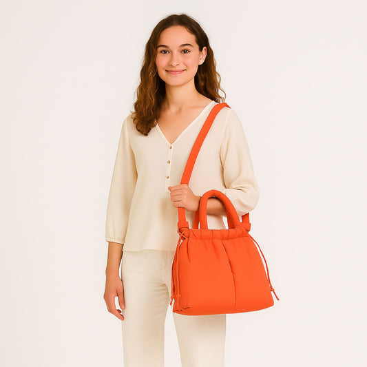 Puffsoft Rucktote – Gepolstert, weich & multifunktional