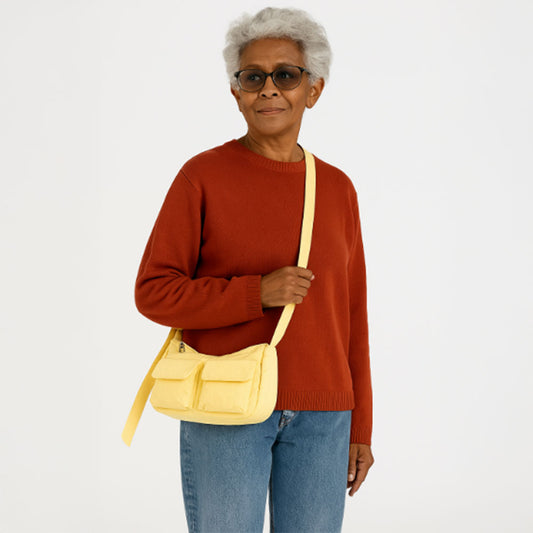 Cargo Umhängetasche – Vielseitige Tasche mit Außentaschen