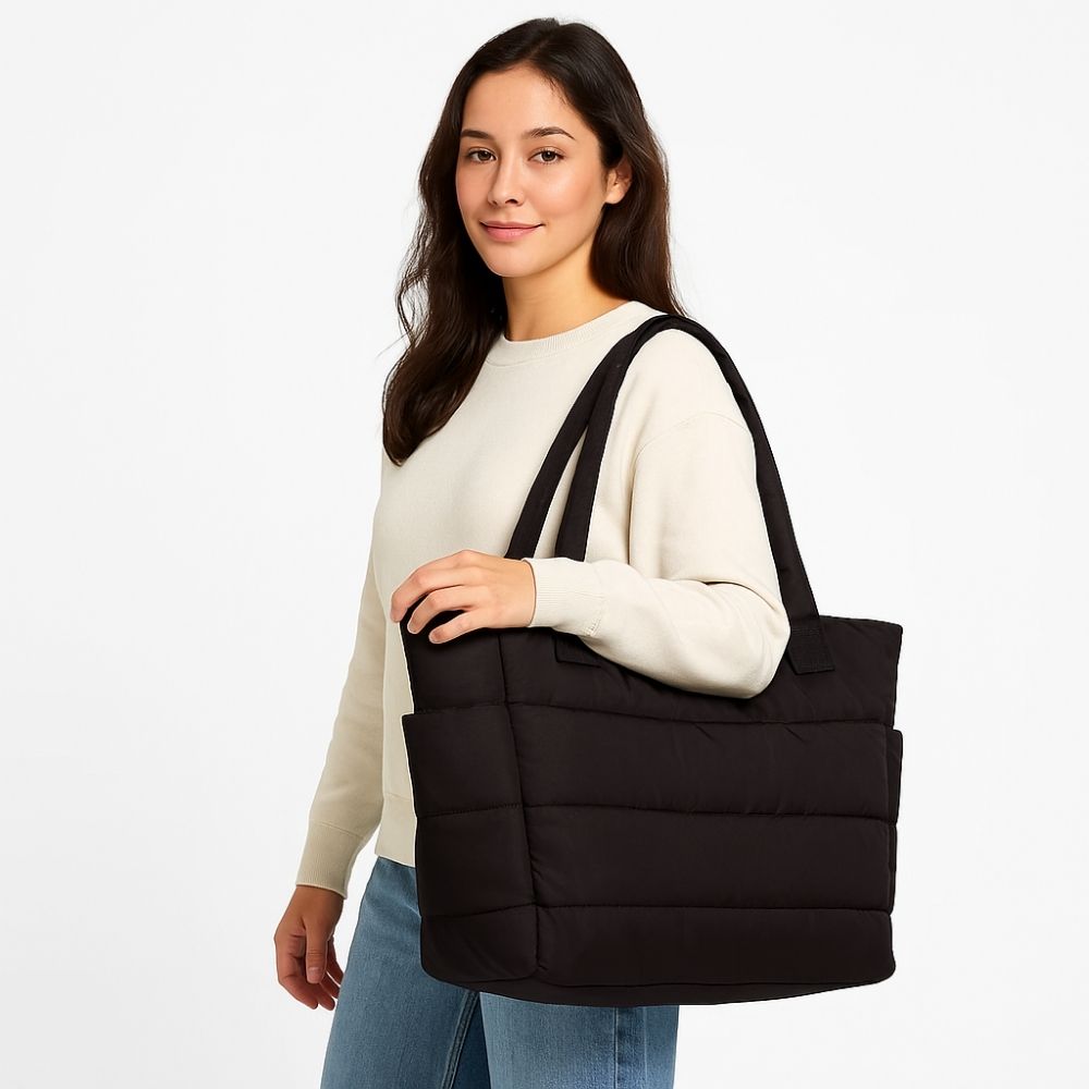 Puffy Tote Maxi – Groß und Stylisch für Alltag