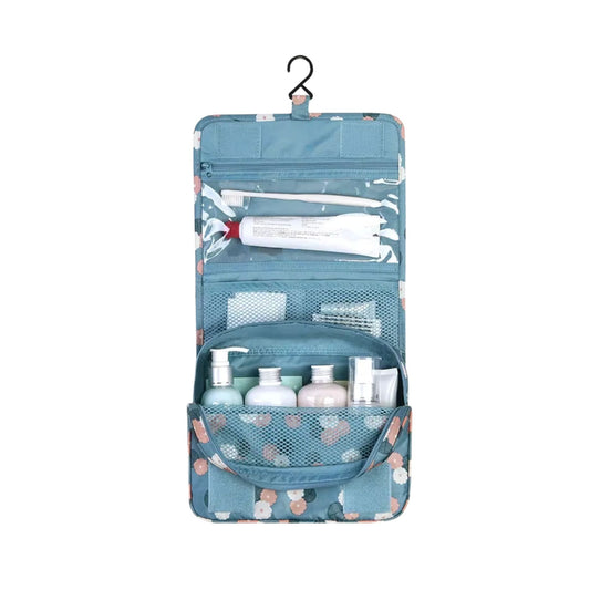 Reise-Kosmetiktasche zum Aufhängen – faltbar, wasserdicht & geräumig