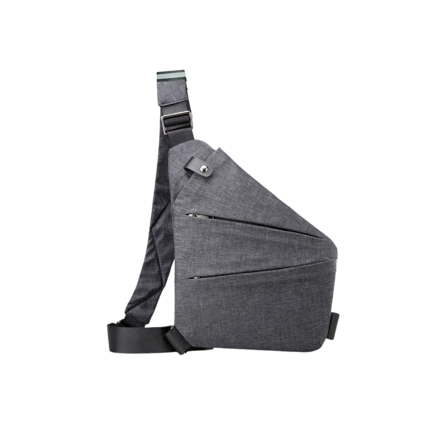 FlexSling Brusttasche mit Anti-Diebstahl-Schutz – Links tragbar