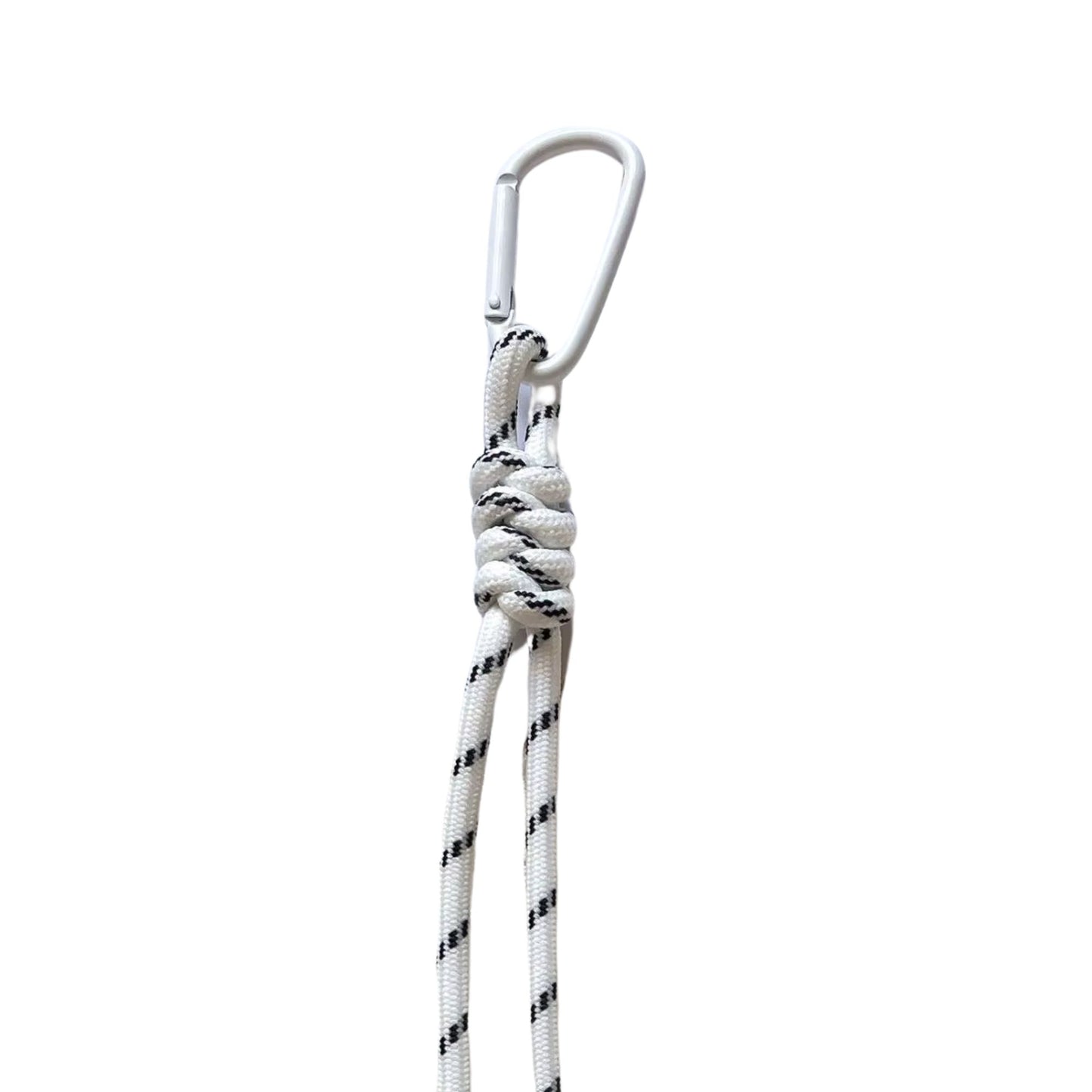 Seil-Schlüsselanhänger mit Karabiner – robust & farbenfroh