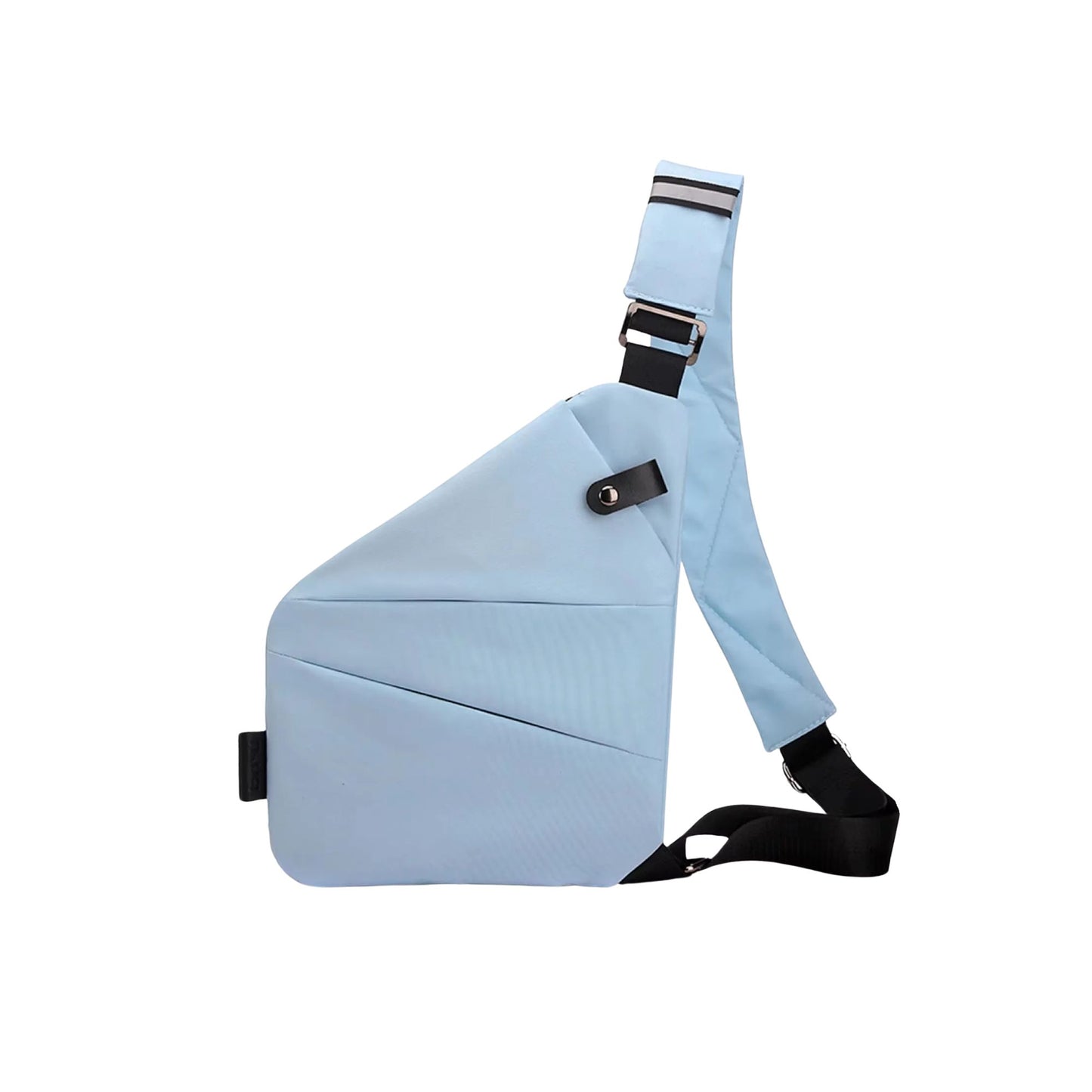 FlexSling Brusttasche mit Anti-Diebstahl-Schutz – Rechts tragbar