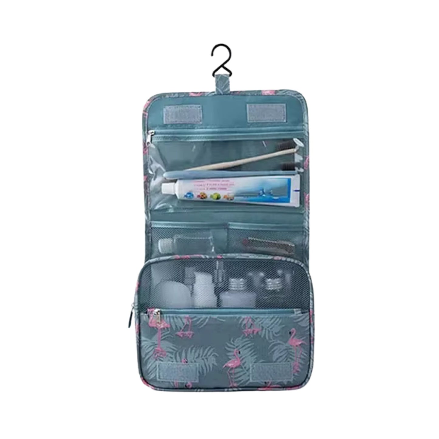 Reise-Kosmetiktasche zum Aufhängen – faltbar, wasserdicht & geräumig