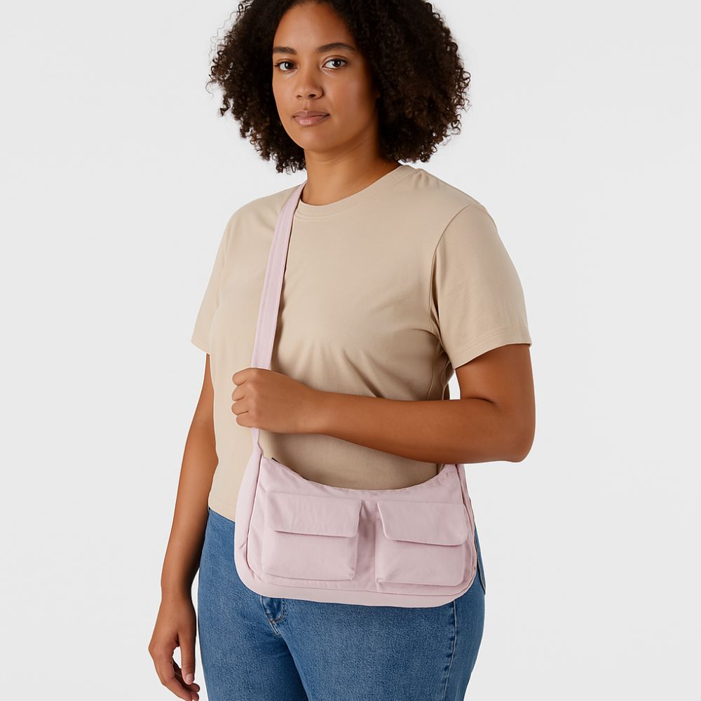 Cargo Umhängetasche – Vielseitige Tasche mit Außentaschen
