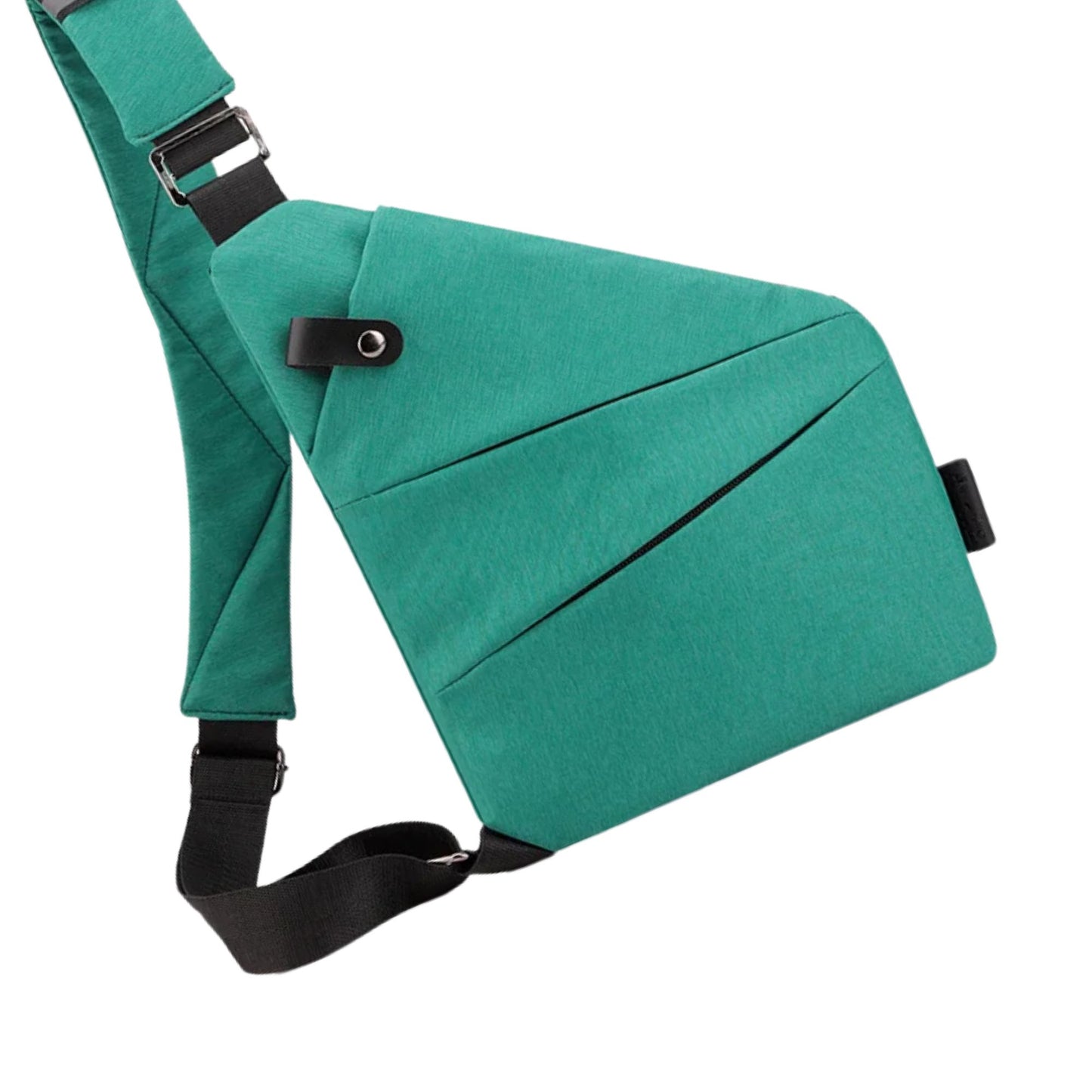 FlexSling Brusttasche mit Anti-Diebstahl-Schutz – Links tragbar