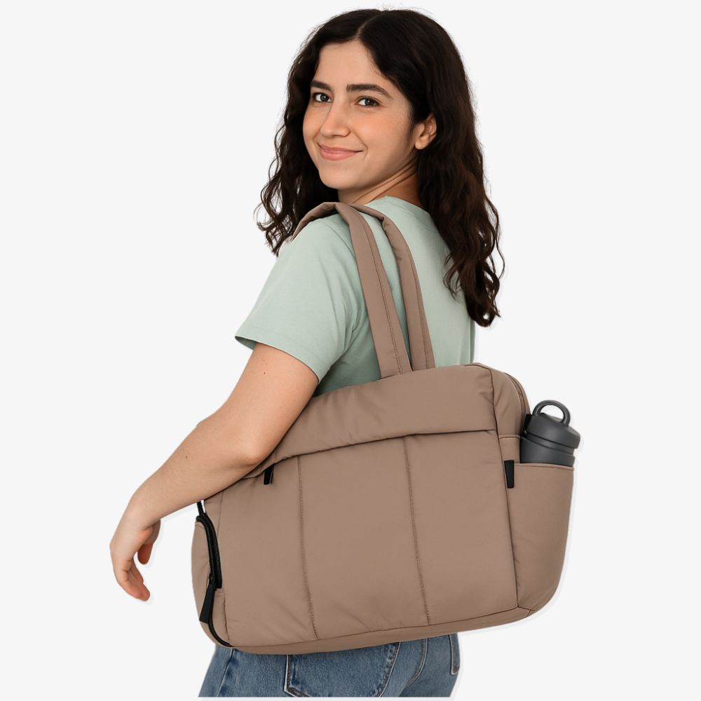 Puffy Schultertasche – Sportlich & Vielseitig für Reisen