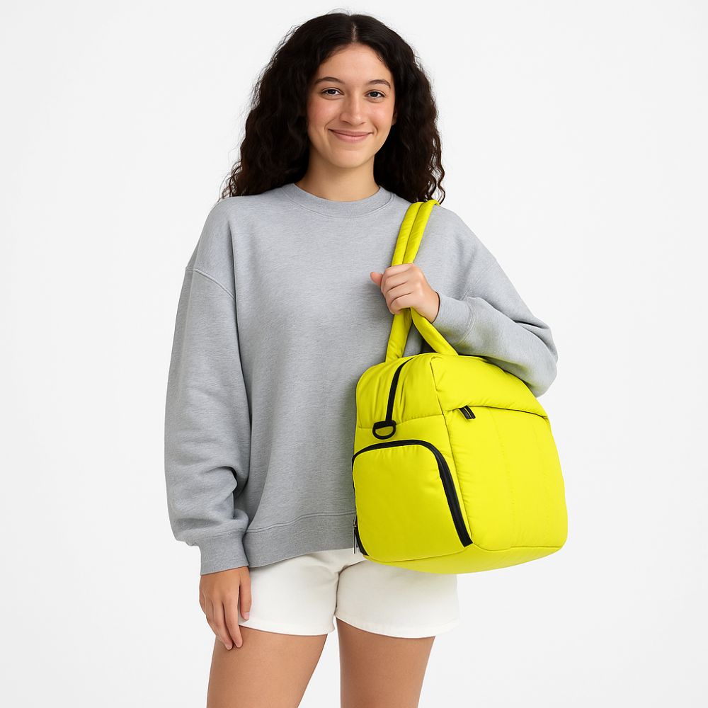 Puffy Schultertasche – Sportlich & Vielseitig für Reisen