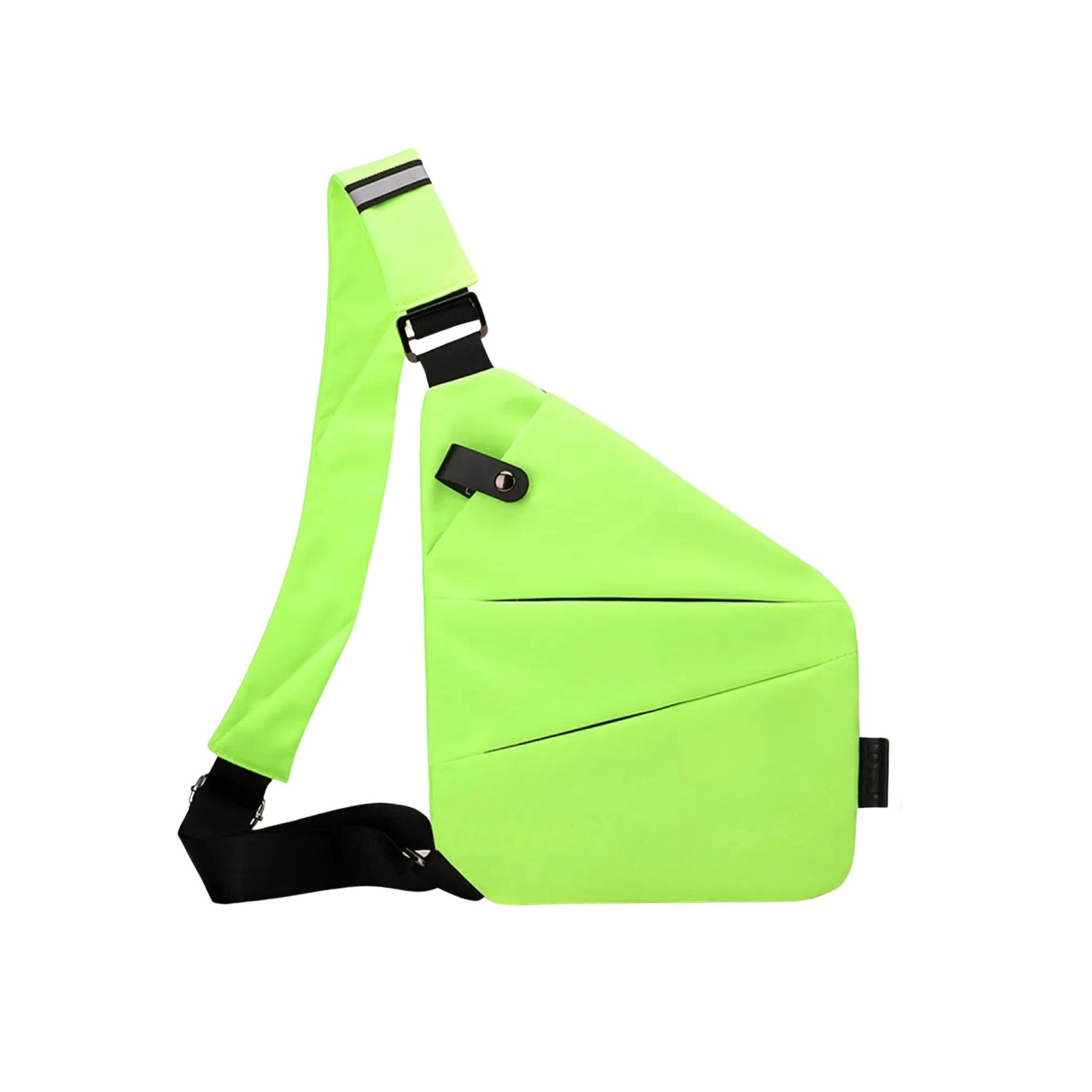 FlexSling Brusttasche mit Anti-Diebstahl-Schutz – Links tragbar