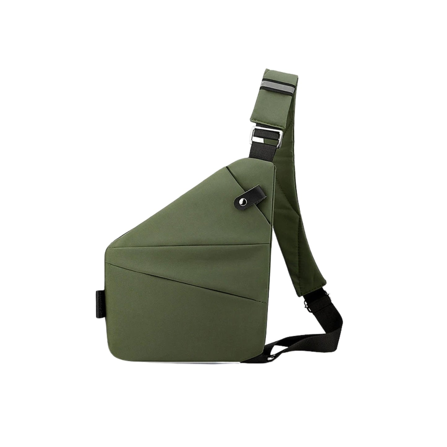 FlexSling Brusttasche mit Anti-Diebstahl-Schutz – Rechts tragbar