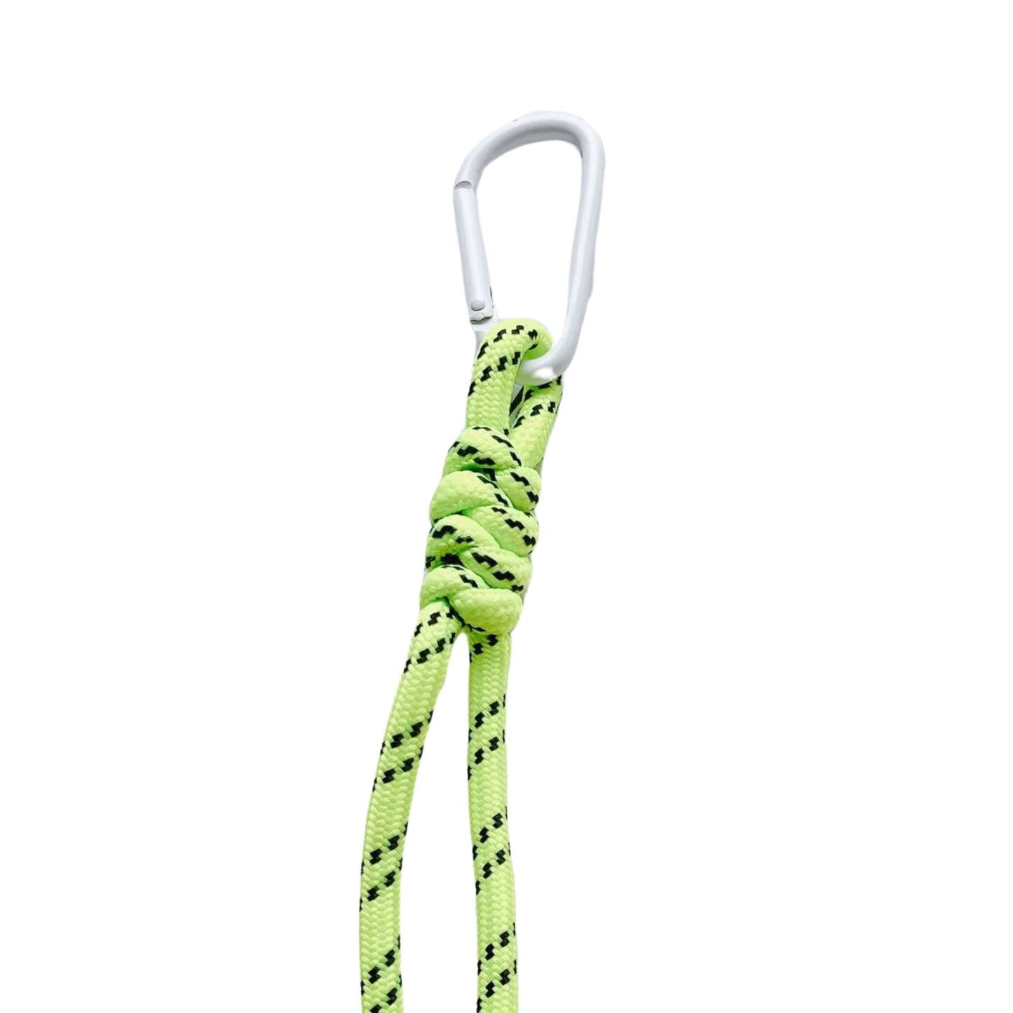 Seil-Schlüsselanhänger mit Karabiner – robust & farbenfroh