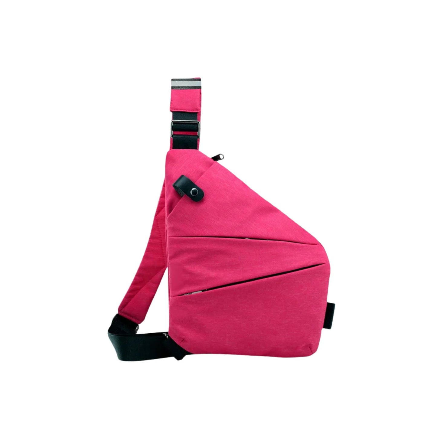 FlexSling Brusttasche mit Anti-Diebstahl-Schutz – Links tragbar