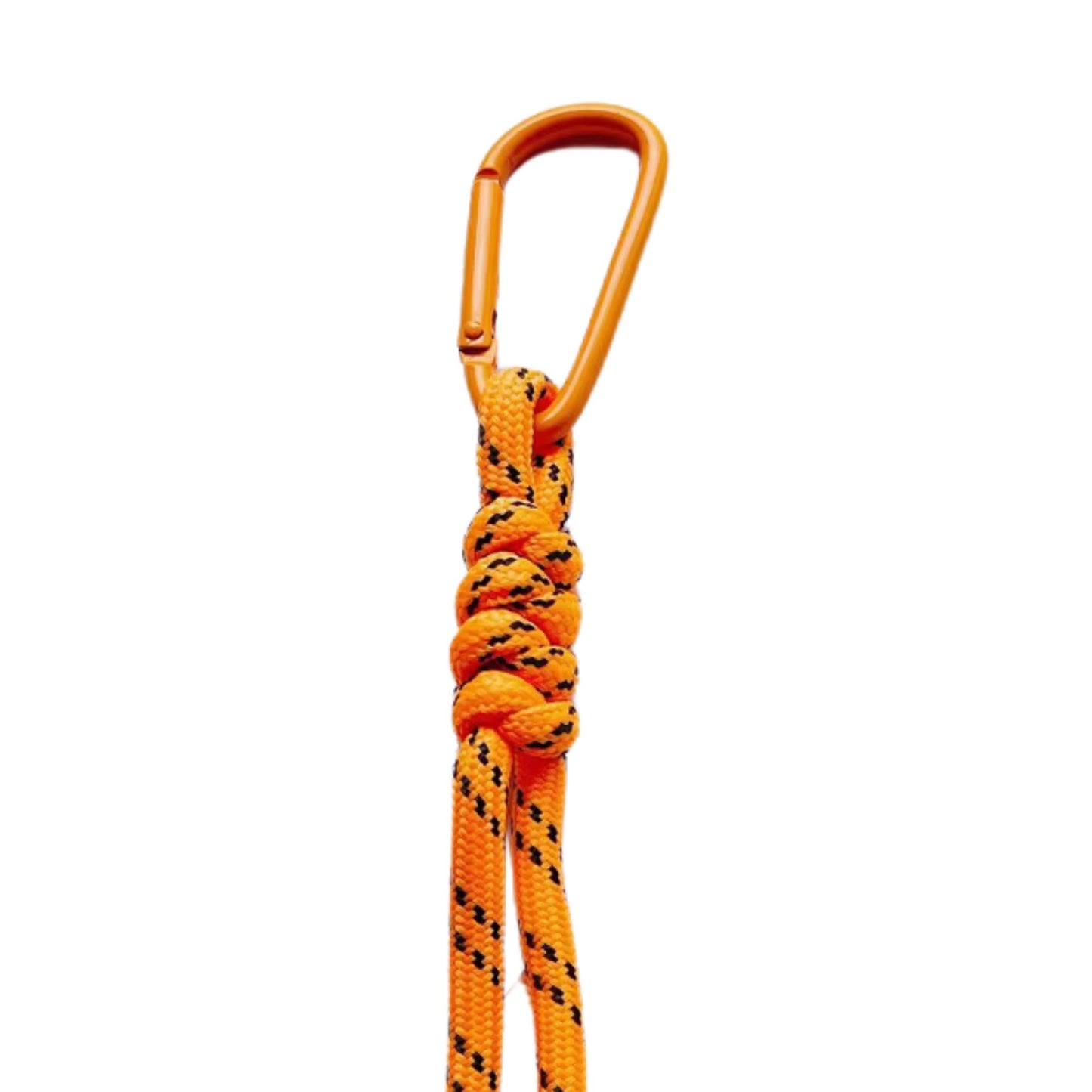 Seil-Schlüsselanhänger mit Karabiner – robust & farbenfroh