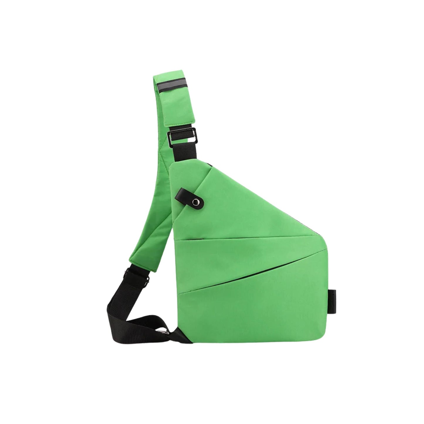 FlexSling Brusttasche mit Anti-Diebstahl-Schutz – Links tragbar