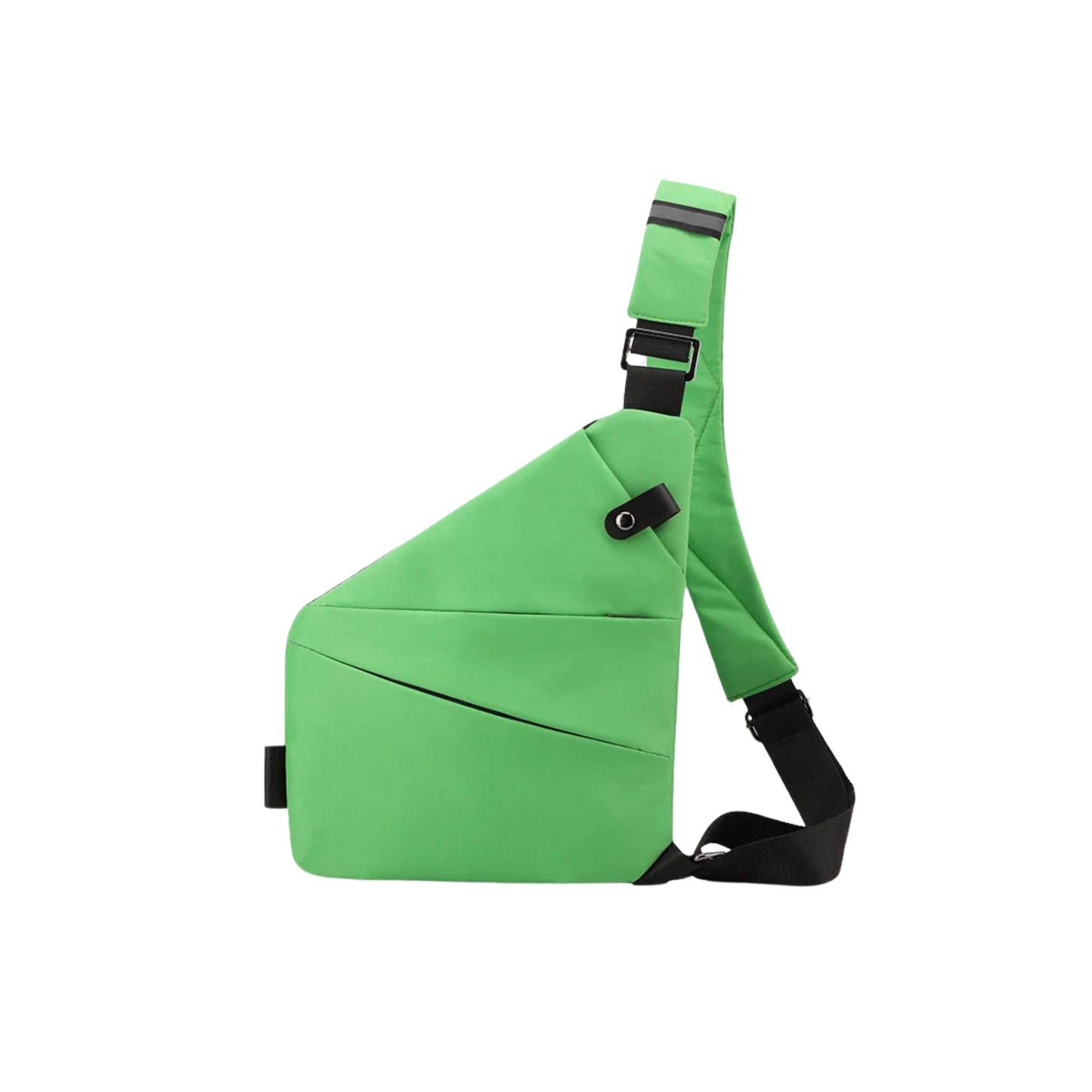 FlexSling Brusttasche mit Anti-Diebstahl-Schutz – Rechts tragbar