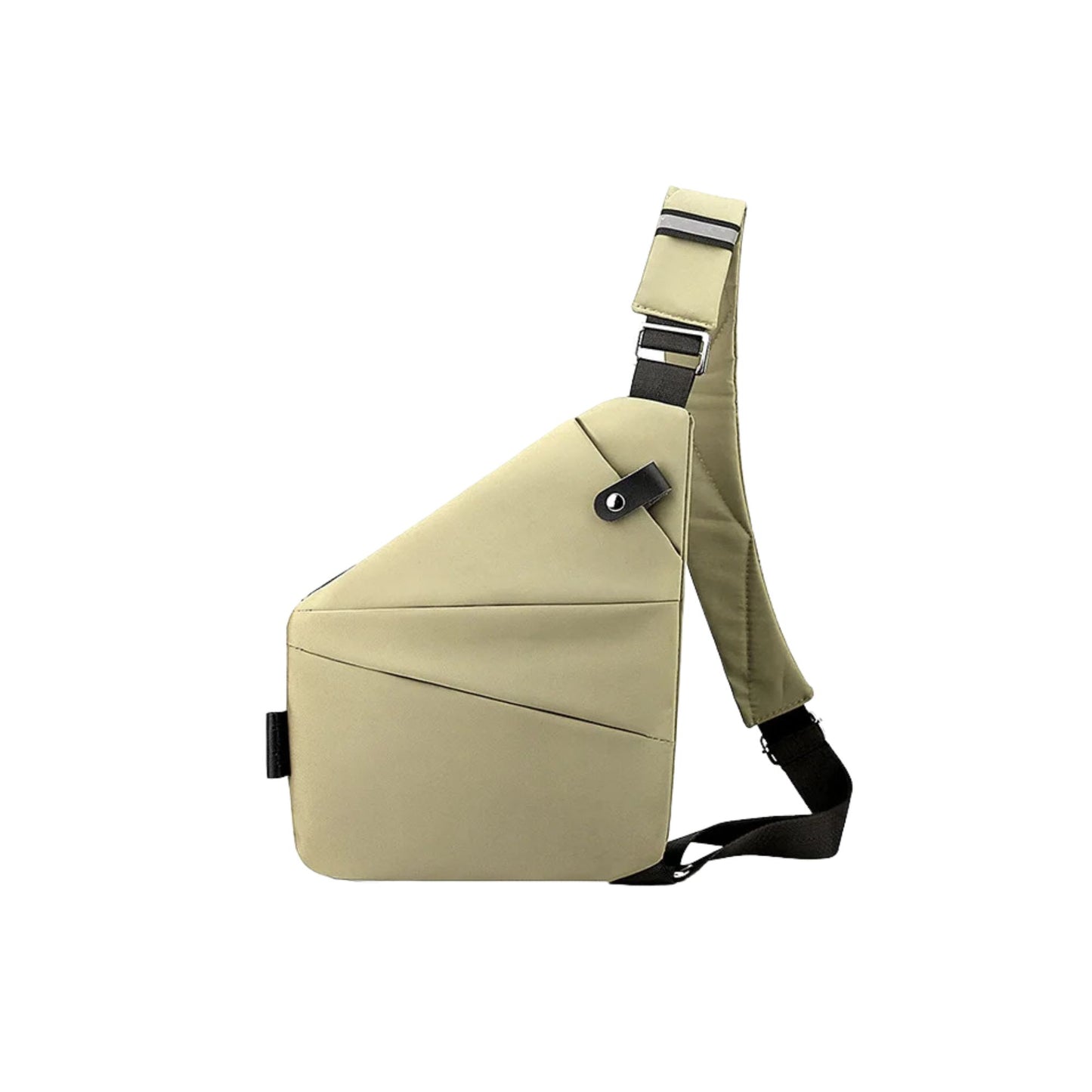 FlexSling Brusttasche mit Anti-Diebstahl-Schutz – Rechts tragbar