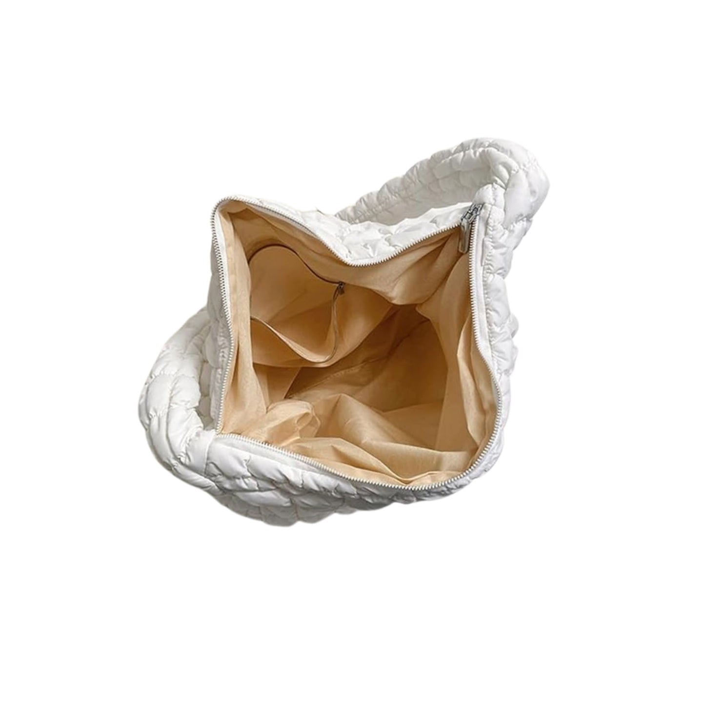 Cloudy – Gepolsterte Pufftasche mit Bubble-Look