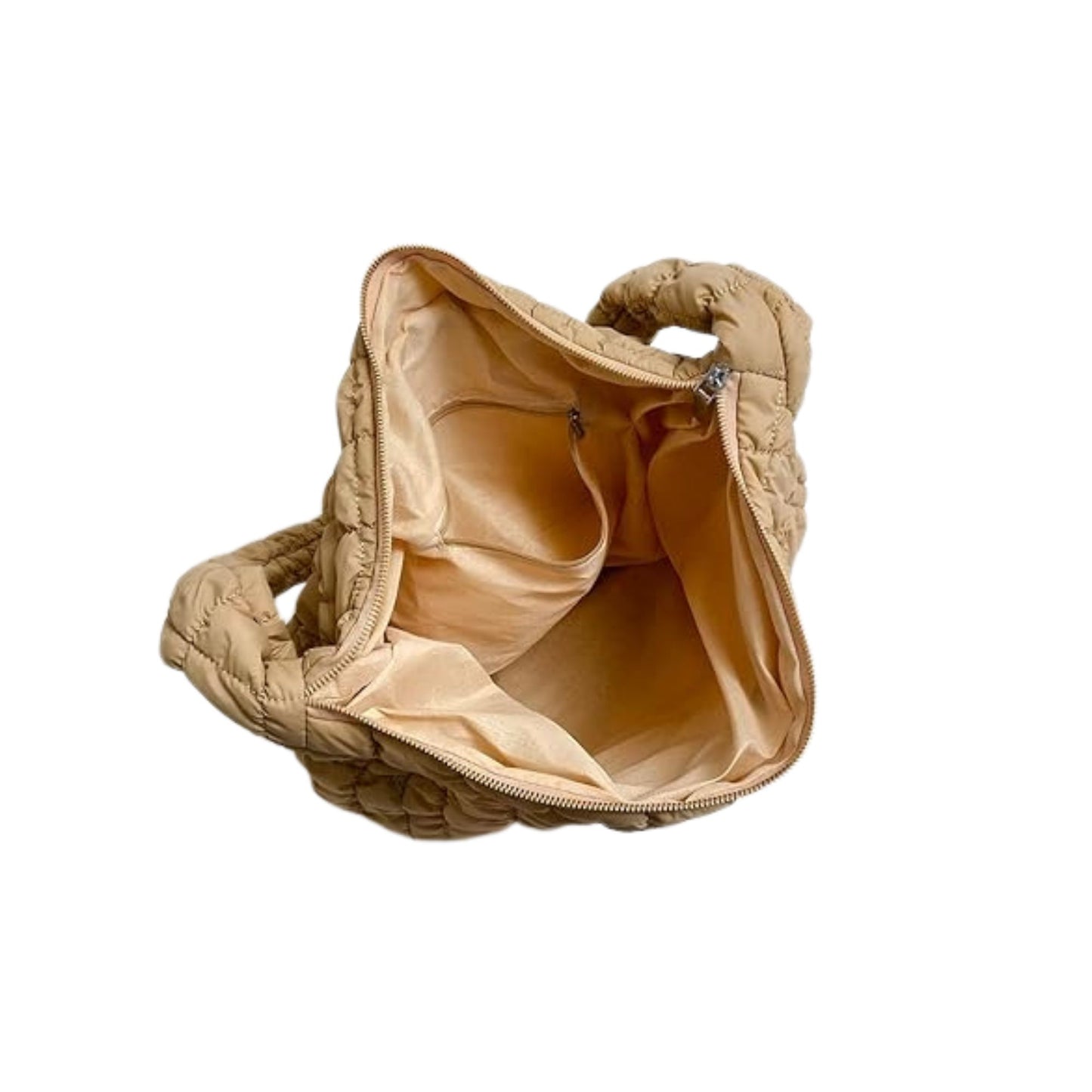 Cloudy – Gepolsterte Pufftasche mit Bubble-Look