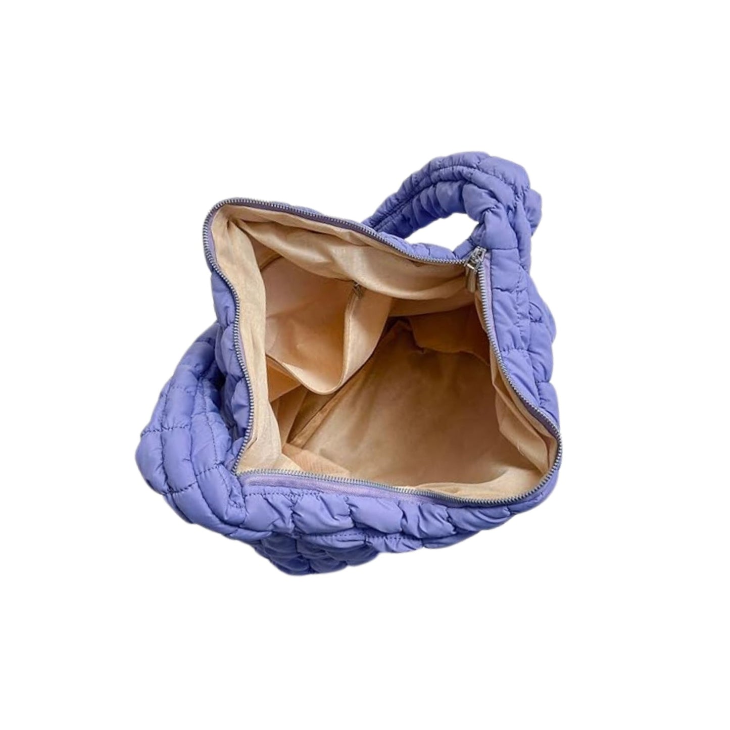 Cloudy – Gepolsterte Pufftasche mit Bubble-Look