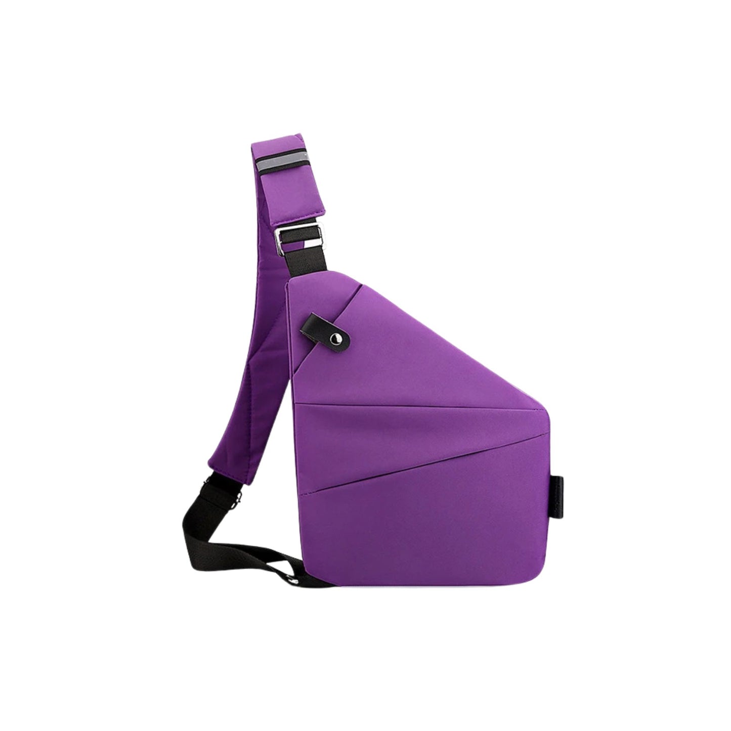 FlexSling Brusttasche mit Anti-Diebstahl-Schutz – Links tragbar