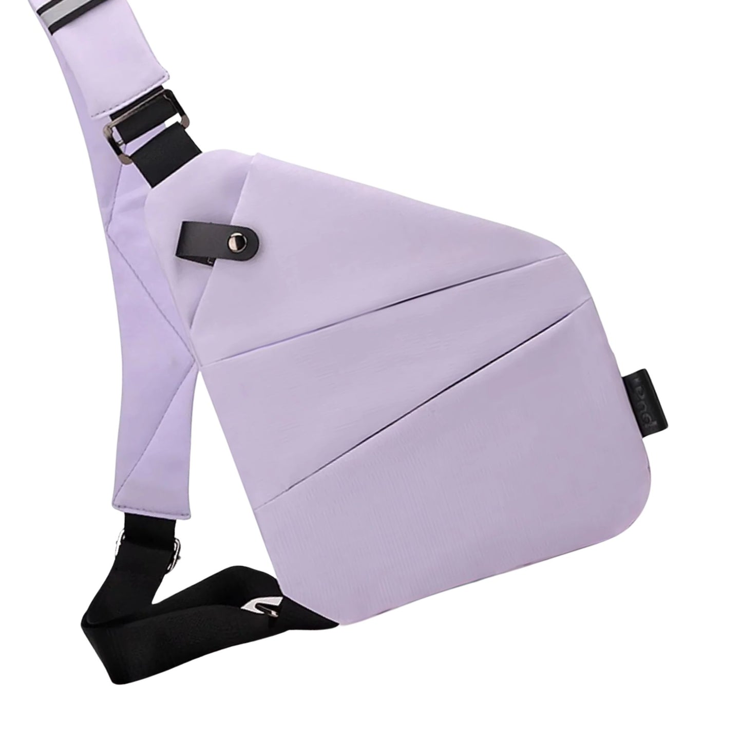FlexSling Brusttasche mit Anti-Diebstahl-Schutz – Links tragbar