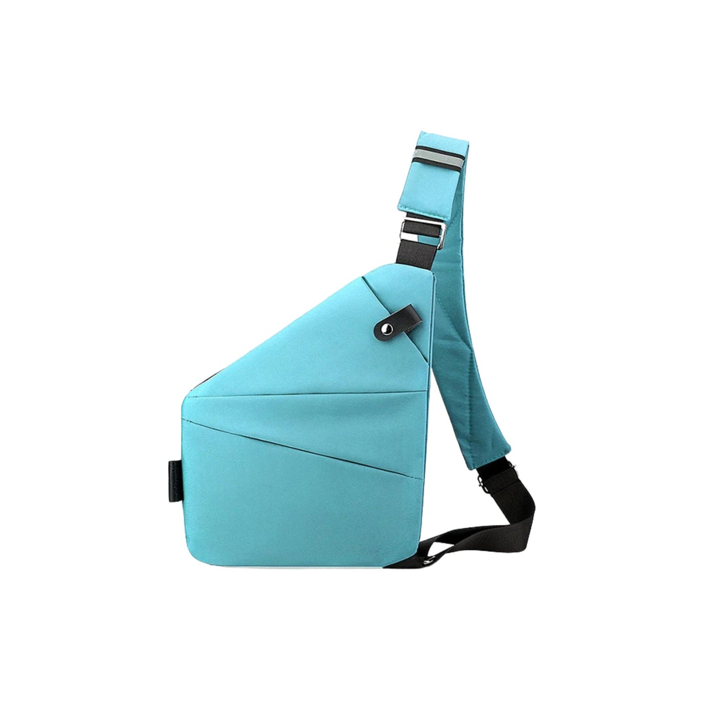 FlexSling Brusttasche mit Anti-Diebstahl-Schutz – Rechts tragbar