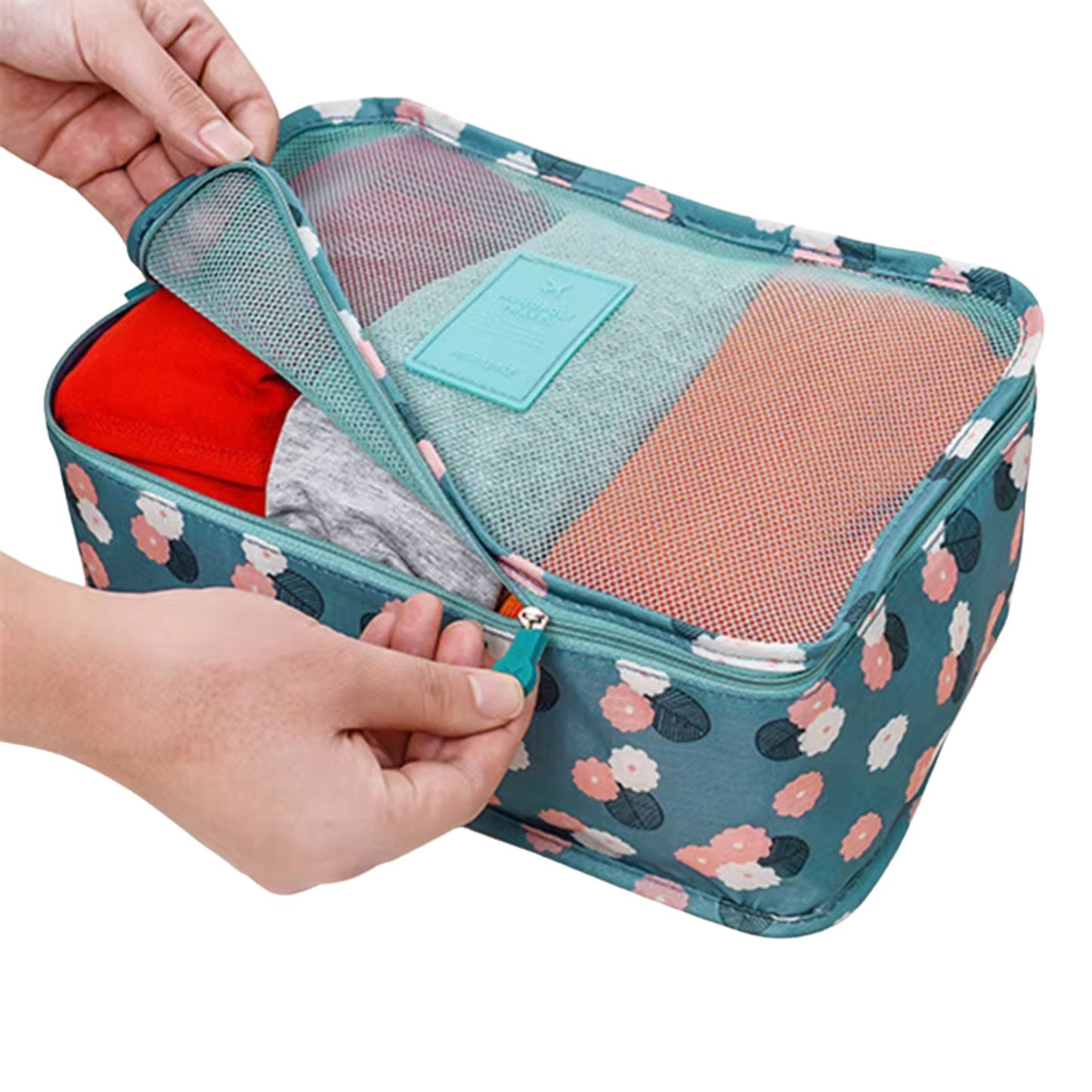 Gepäck Organizer Set 6-teilig – wasserdicht & platzsparend