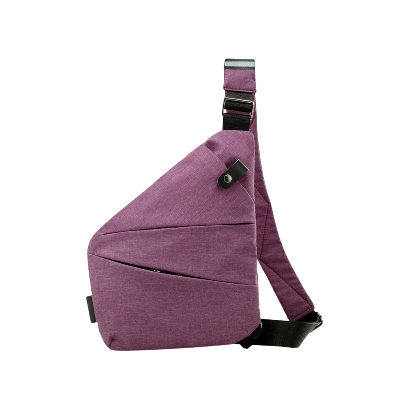 FlexSling Brusttasche mit Anti-Diebstahl-Schutz – Rechts tragbar