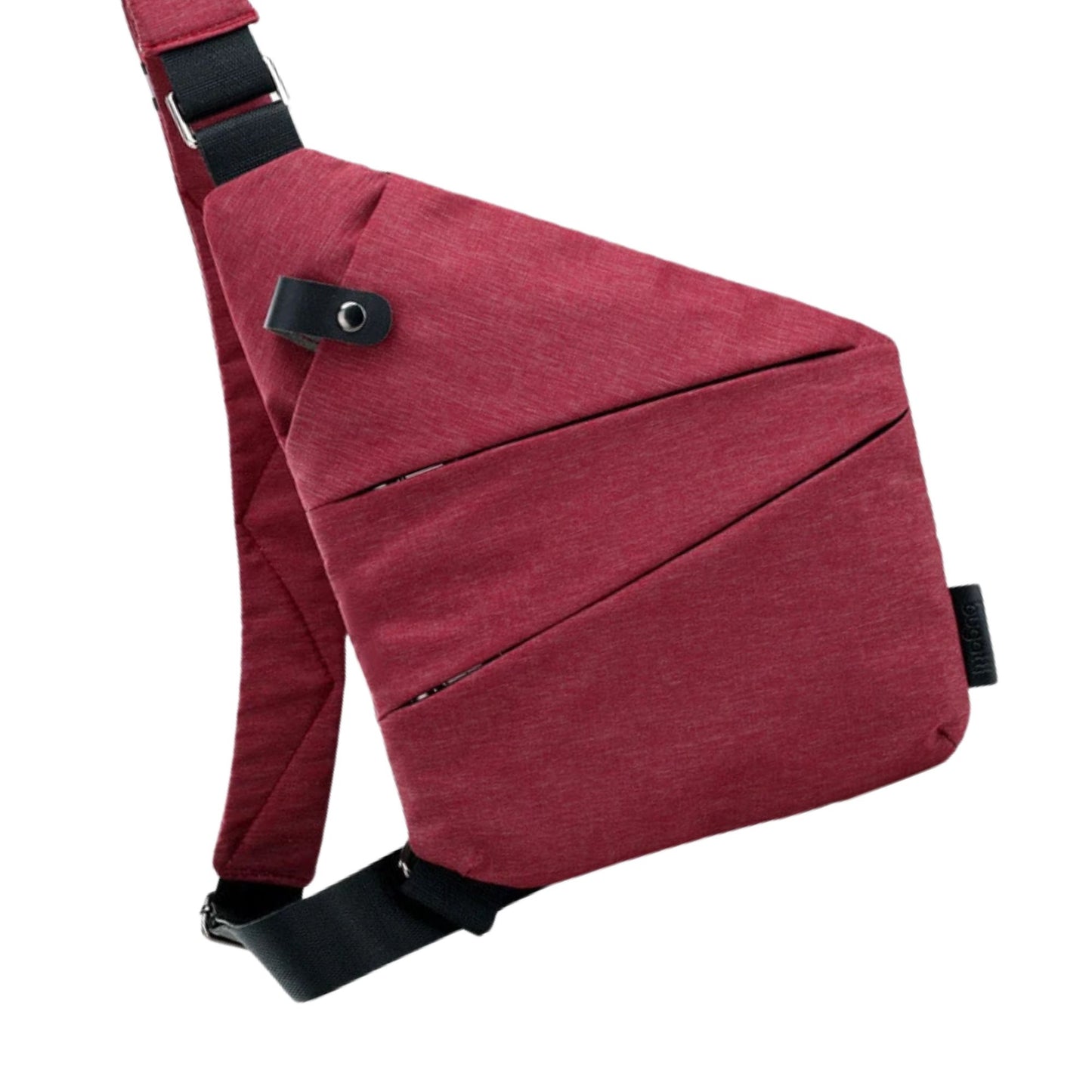 FlexSling Brusttasche mit Anti-Diebstahl-Schutz – Links tragbar