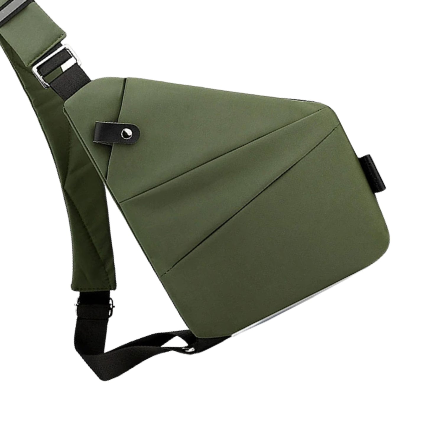 FlexSling Brusttasche mit Anti-Diebstahl-Schutz – Links tragbar