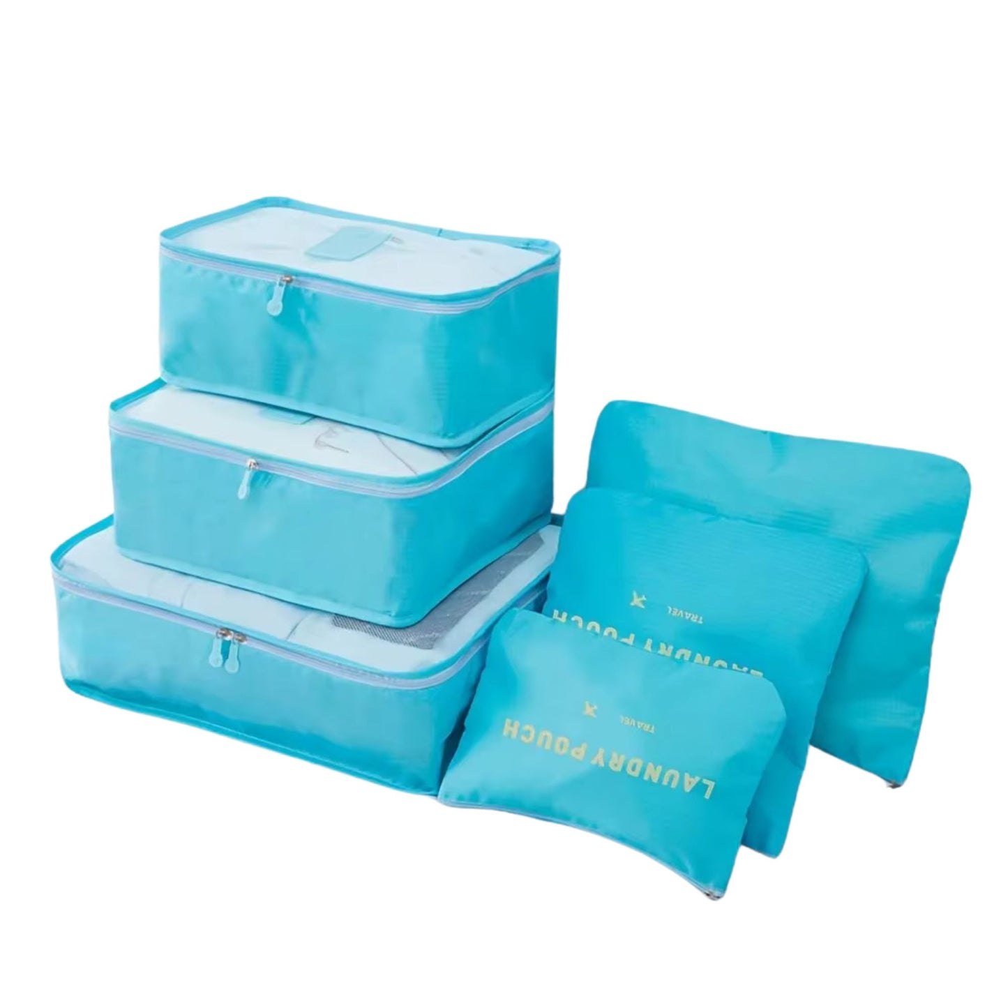 Reise Packwürfel Set – 6-teilig & wasserdicht