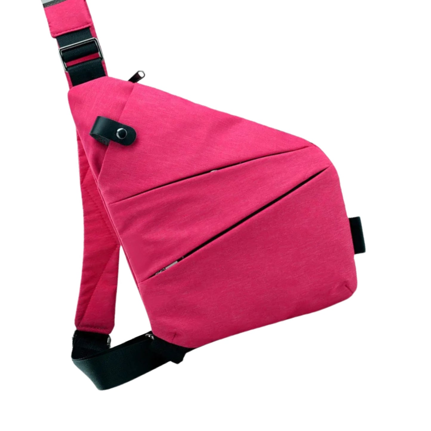 FlexSling Brusttasche mit Anti-Diebstahl-Schutz – Links tragbar