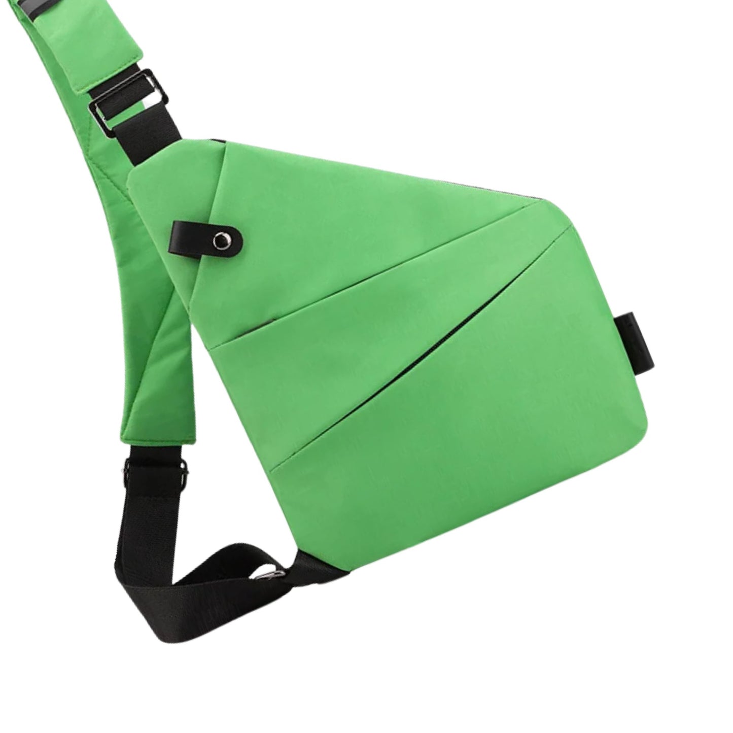 FlexSling Brusttasche mit Anti-Diebstahl-Schutz – Links tragbar