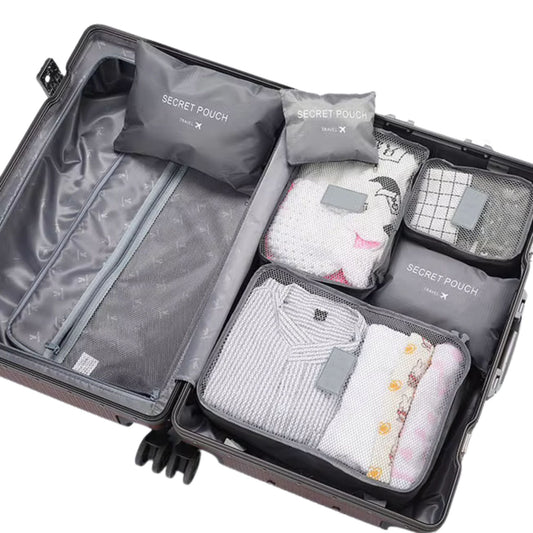 Reise Packwürfel Set – 6-teilig & wasserdicht