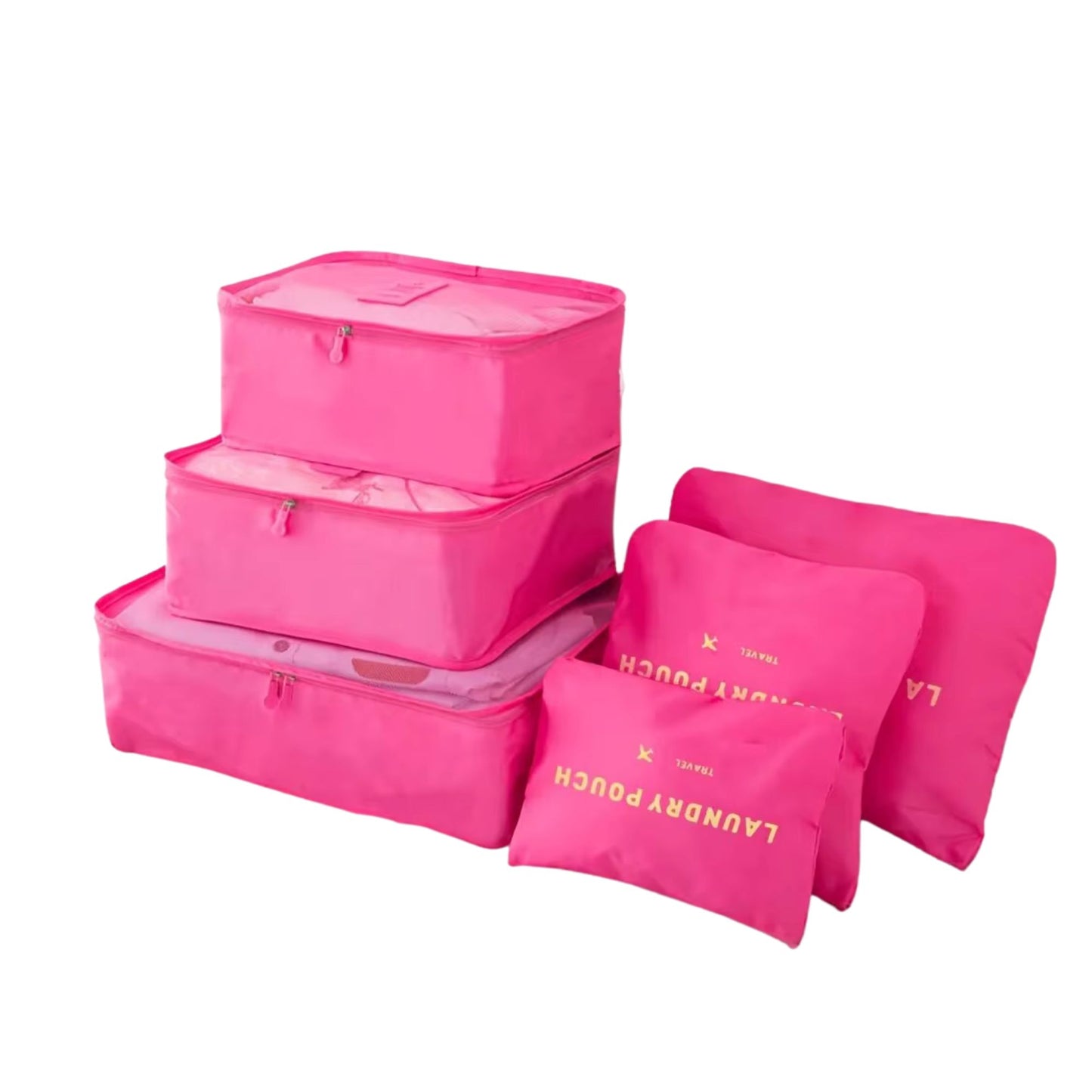 Reise Packwürfel Set – 6-teilig & wasserdicht