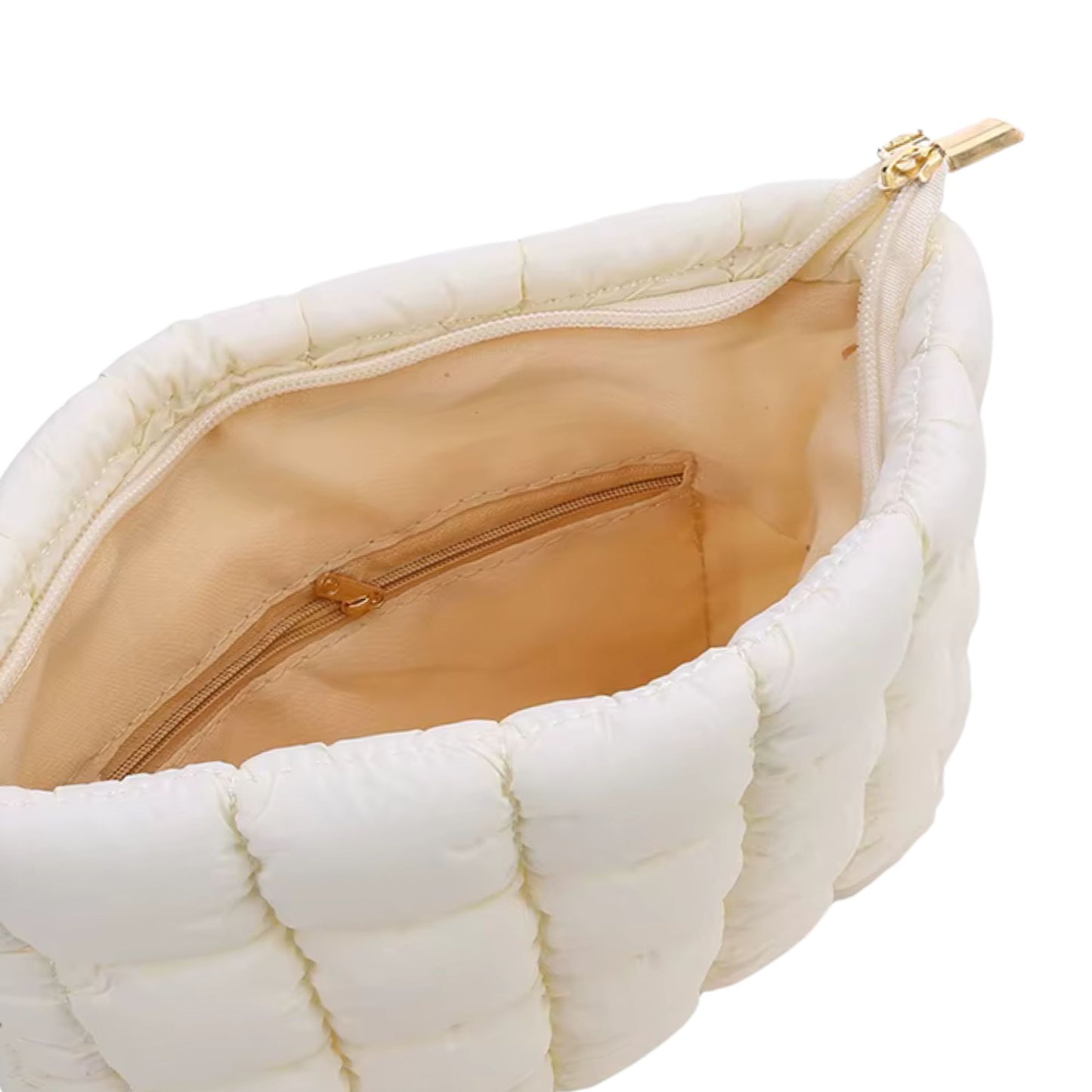 Stepp-Kosmetiktasche – gepolstert, handlich & vielseitig einsetzbar
