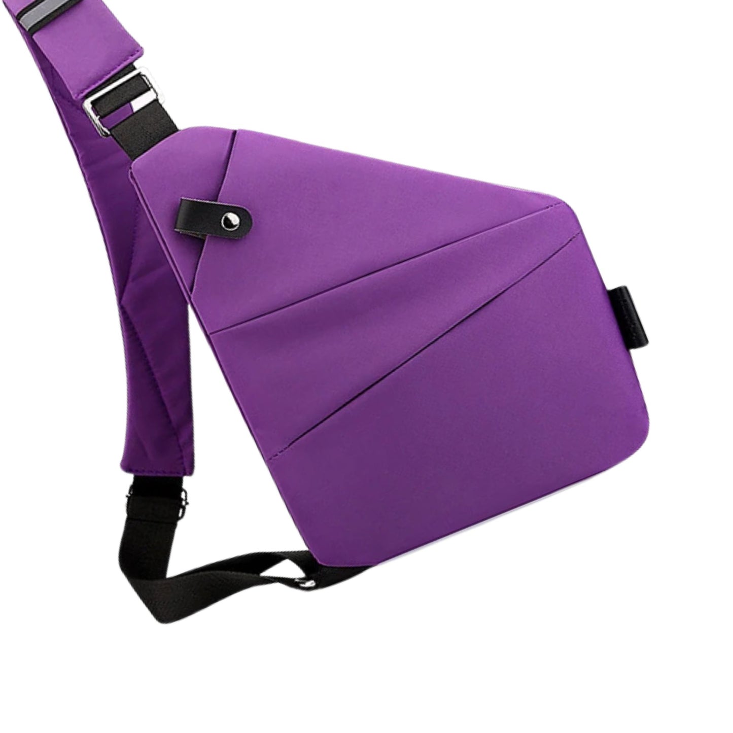 FlexSling Brusttasche mit Anti-Diebstahl-Schutz – Links tragbar