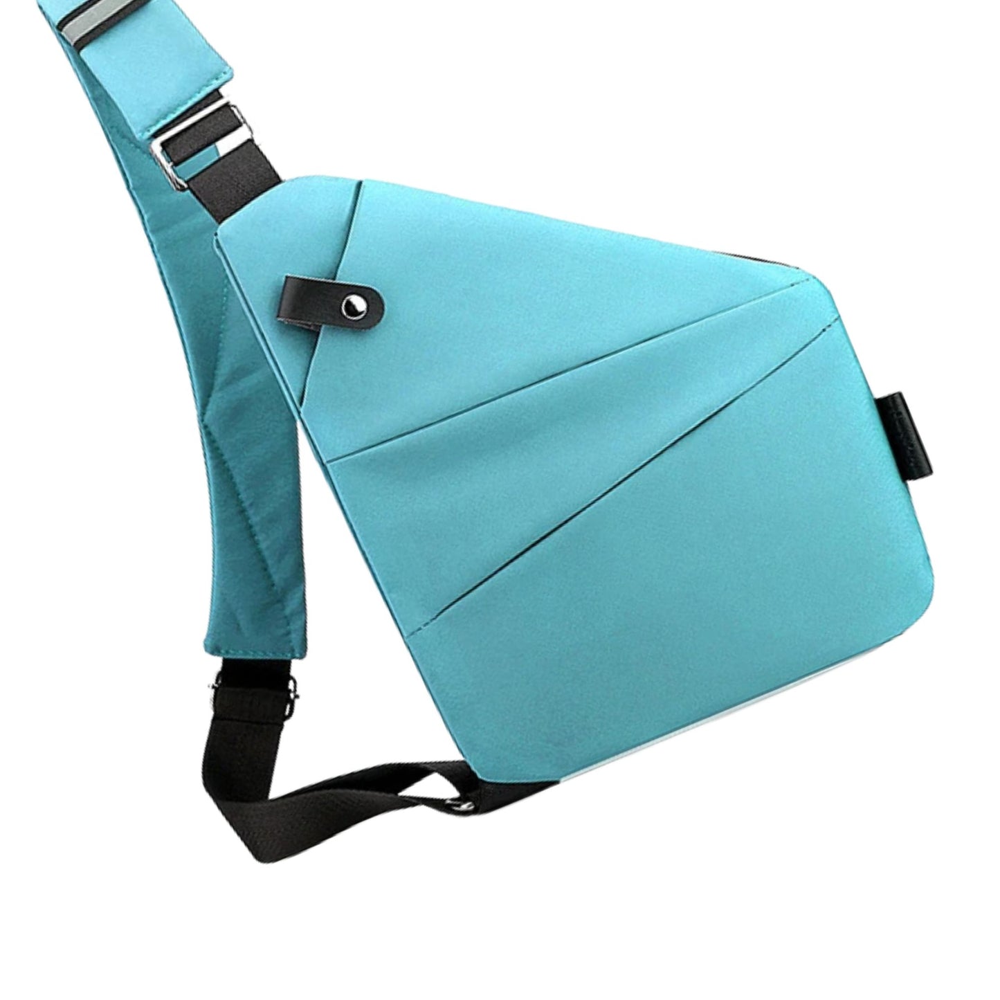 FlexSling Brusttasche mit Anti-Diebstahl-Schutz – Links tragbar