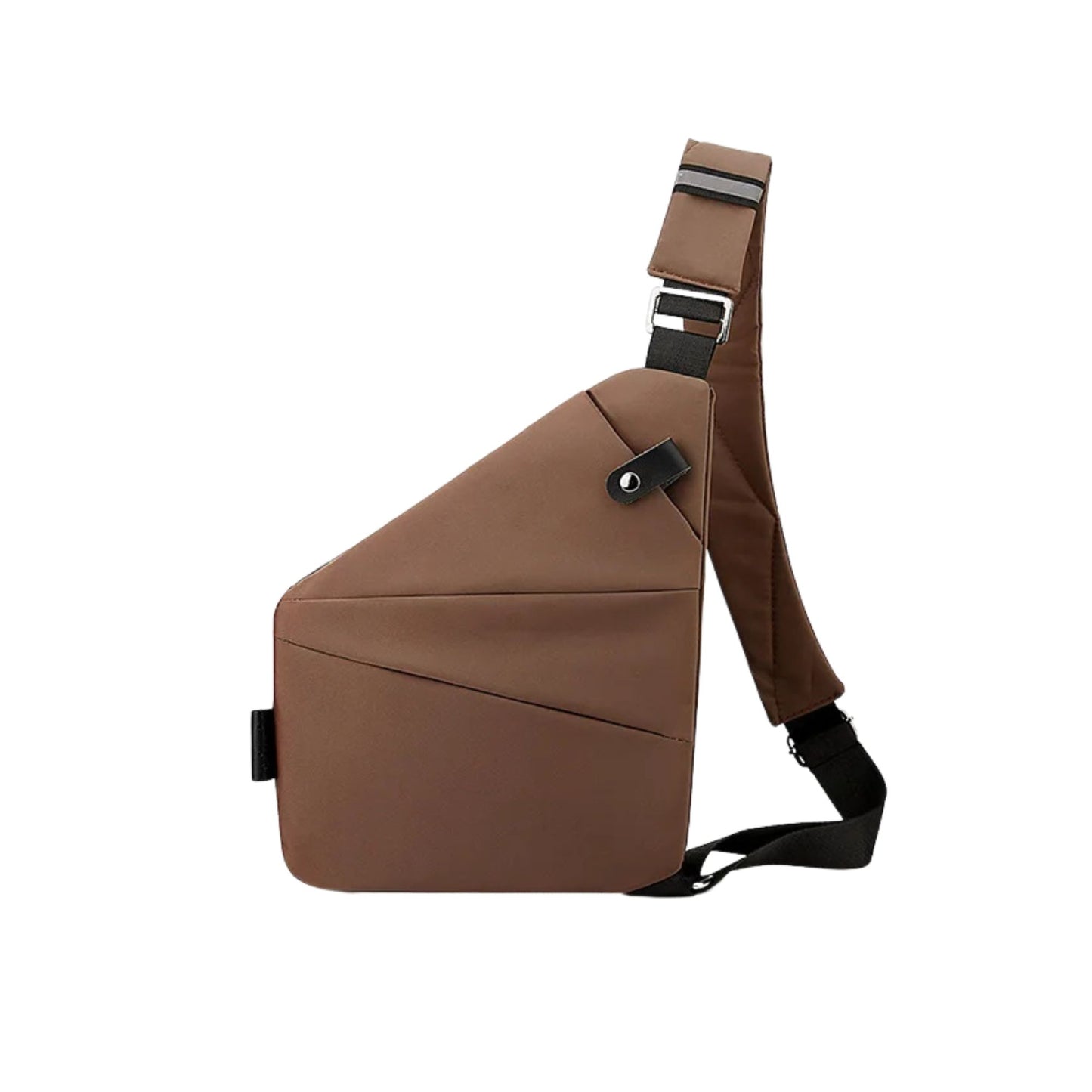 FlexSling Brusttasche mit Anti-Diebstahl-Schutz – Rechts tragbar