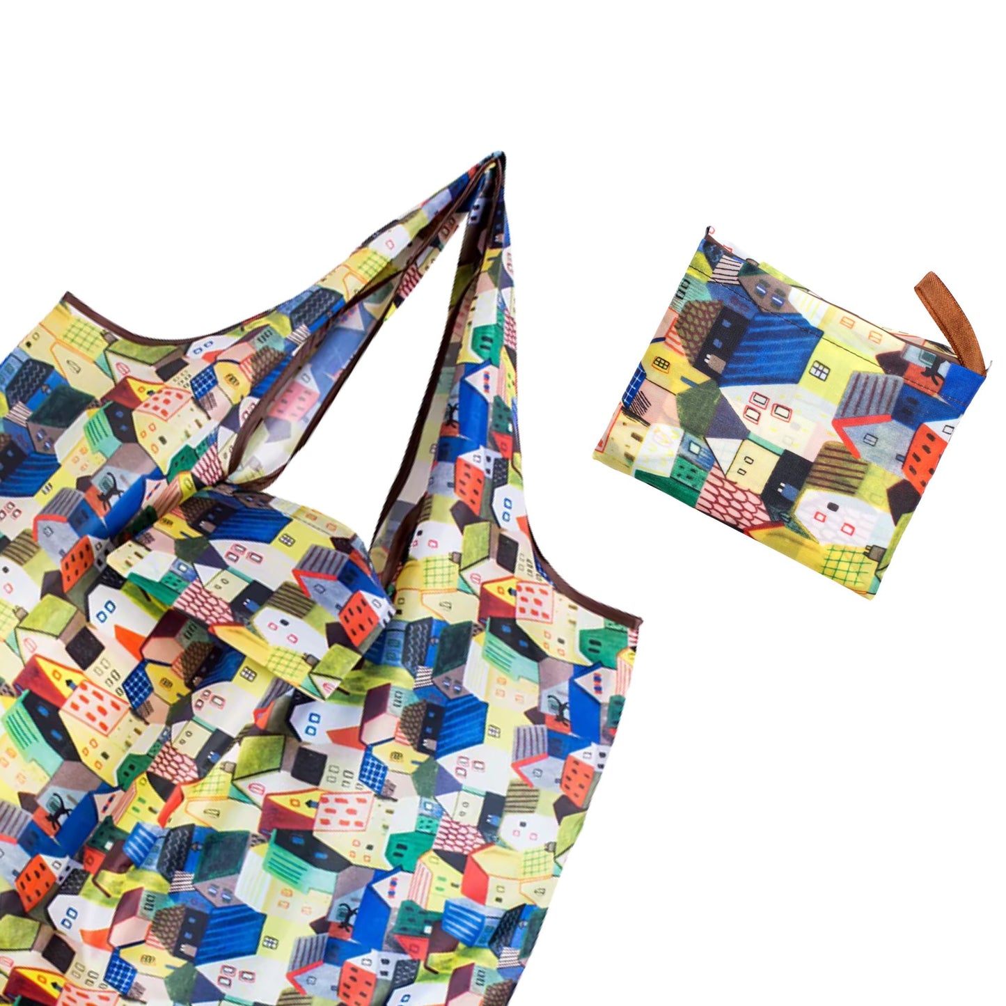 Große Mehrweg-Tasche – Faltbar & Stylisch