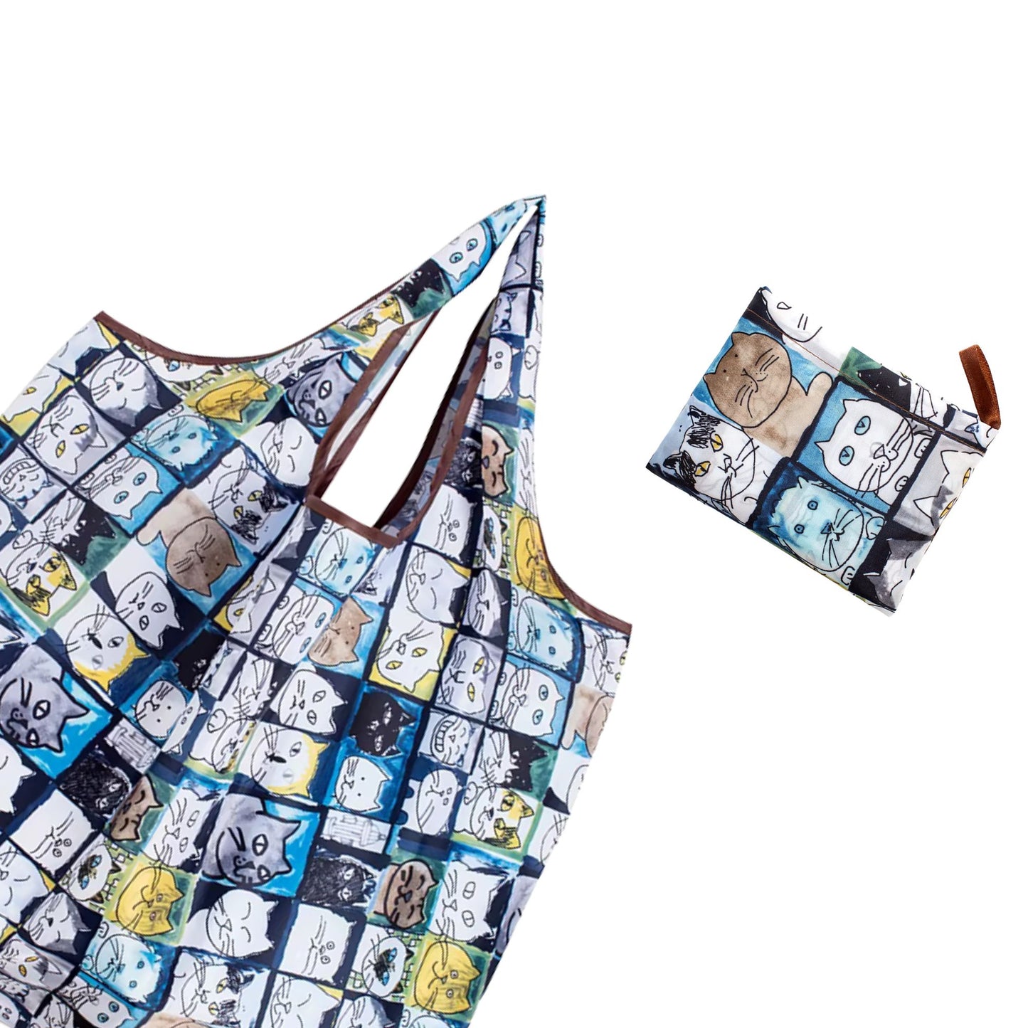 Große Mehrweg-Tasche – Faltbar & Stylisch