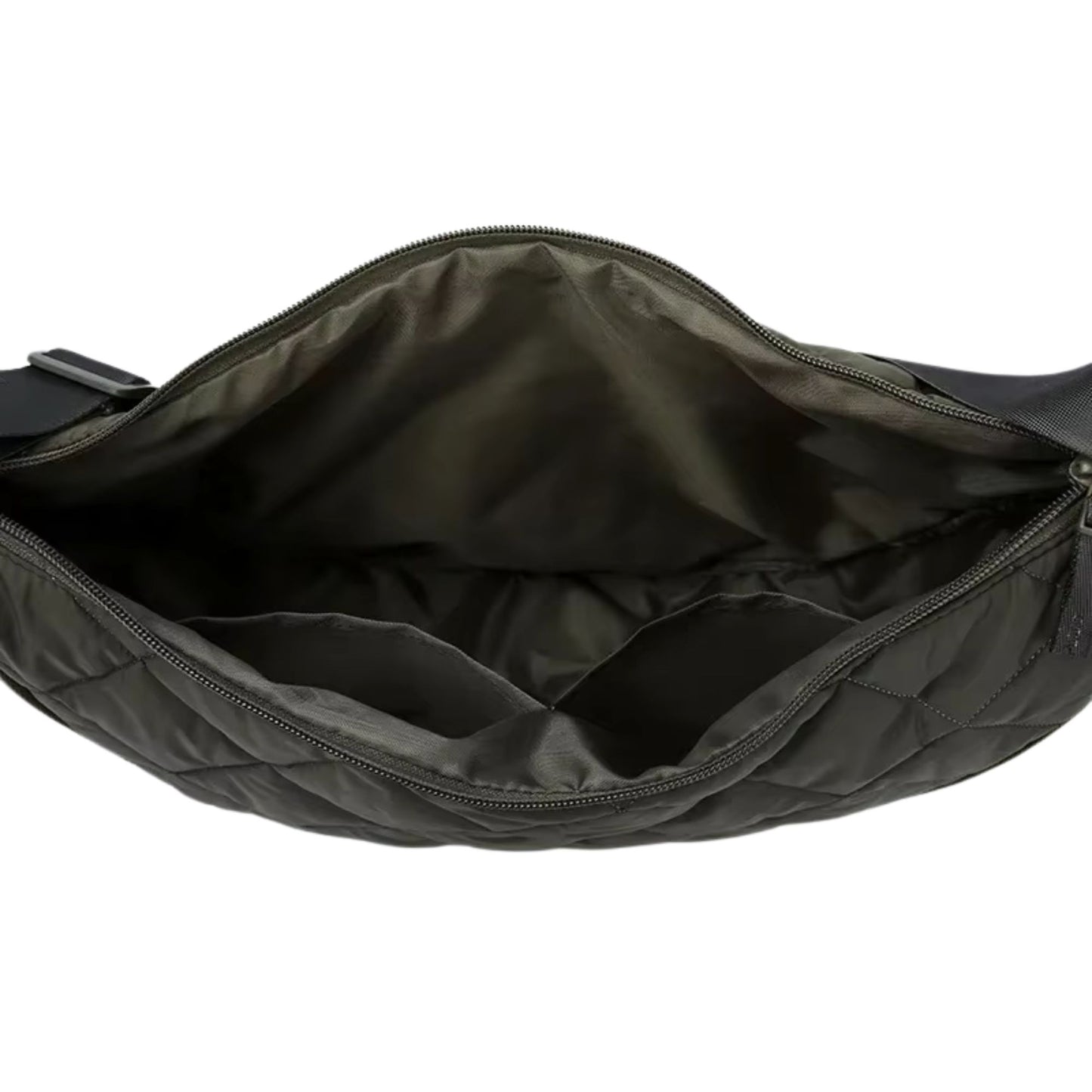 Stepp Halbmondtasche mit Steppung Umhängetasche